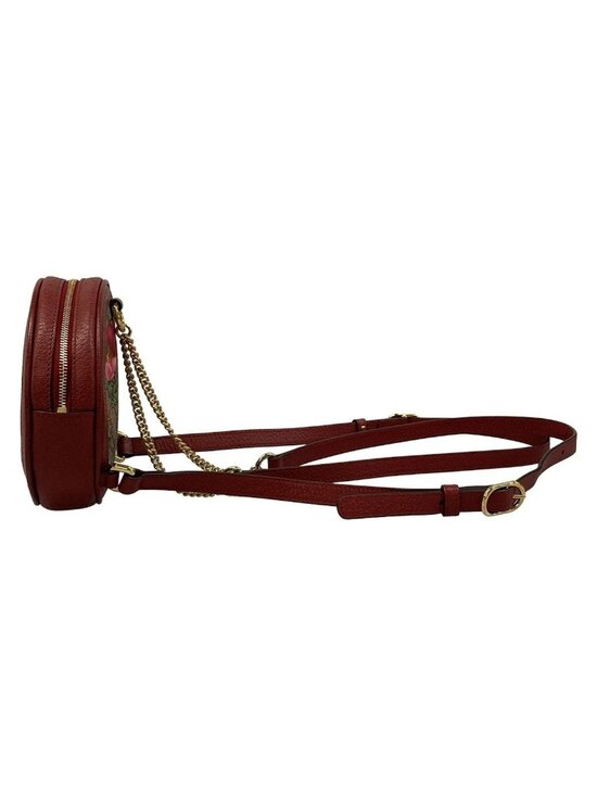 Gucci Backpack Ophidia GG Mini Tian Beige Red Multi Chain main image 5